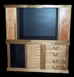 Handcrafted cabinet by John Struble
